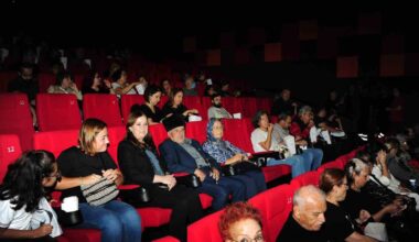 Balçovalı gaziler Atatürk filmini izledi