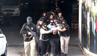 “Comanchero” suç örgütü üyesi 42 şüpheli adliyeye sevk edildi