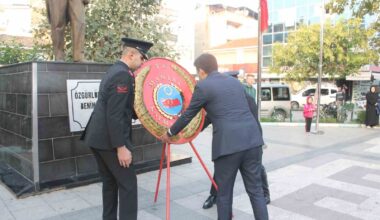 Gazi Mustafa Kemal Atatürk ölüm yıldönümünde Manyas’ta törenle anıldı