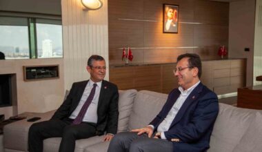 İBB Başkanı İmamoğlu, CHP Genel Başkanı Özel’i ziyaret etti
