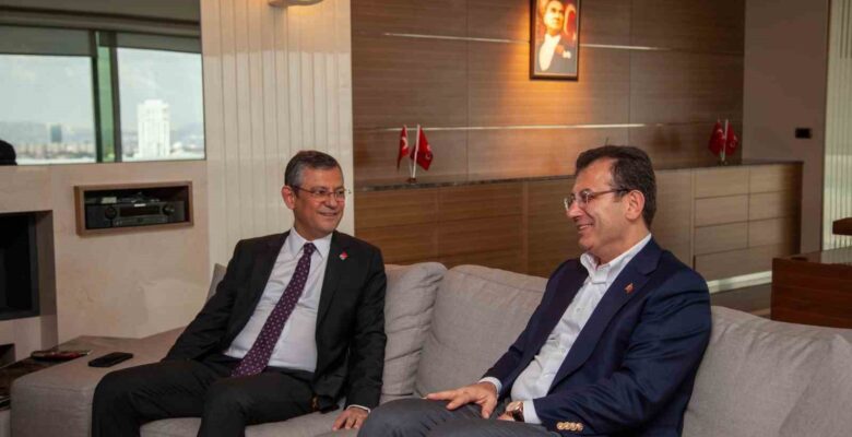 İBB Başkanı İmamoğlu, CHP Genel Başkanı Özel’i ziyaret etti