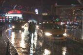İstanbul’da gök gürültülü sağanak yağış etkili oluyor