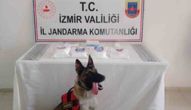 İzmir’de 2,5 kiloya yakın kokain ele geçirildi
