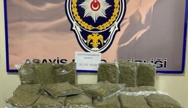 İzmir’de bir evden 20 kilo bonzai ele geçirildi