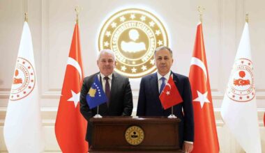 Kosova İçişleri Bakanı Sveçla’dan, Bakan Yerlikaya’ya ziyaret
