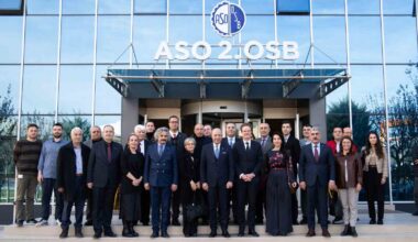 AB Türkiye Delegasyonu Başkanı Meyer-Landrut, “Pilot Yeşil OSB” seçilen ASO 2 OSB’yi ziyaret etti