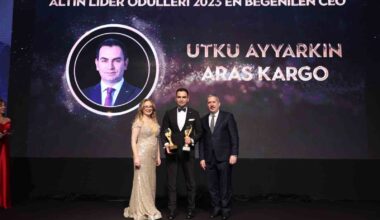 Aras Kargo, Altın Lider Ödülleri’nde 5 ödülün sahibi oldu