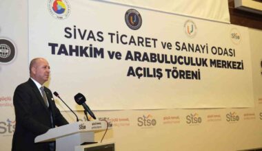 ASO Başkanı Ardıç, Sivas TSO Tahkim ve Arabulucuk Merkezinin açılışını yaptı