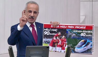 Bakan Uraloğlu: “Maç 90 dakika, Ankara-İstanbul arası 80 dakika”