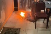 İzmir’de şok görüntü: Polisi gördü, uyuşturucuları sobada ateşe verdiler