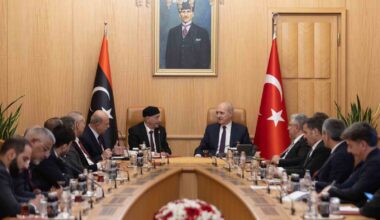 TBMM Başkanı Kurtulmuş, Libya Temsilciler Meclisi Başkanı Salih ile görüştü