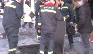 Bakırköy Yeraltı Çarşısı’nda yangın: 2 kişi dumandan etkilendi