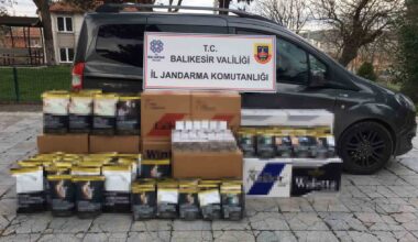 Balıkesir’de kaçak tütün operasyonu: 2 gözaltı