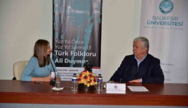 Balıkesir’de Türk Folkloru Söyleşisi gerçekleştirildi