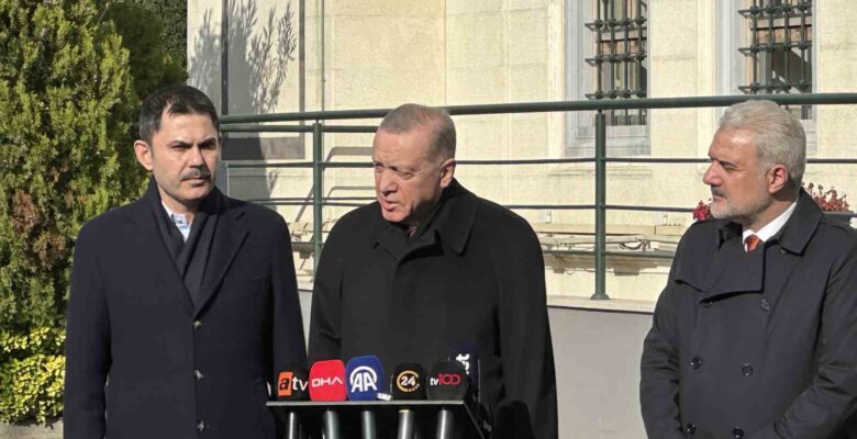 Cumhurbaşkanı Erdoğan: “Pazar günü Ankara merkezli olarak büyükşehirler ve kalan illerin açıklamasını yapacağız”