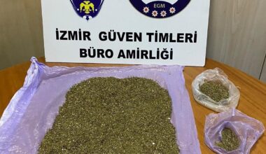 İzmir’de cezaevi firarisi uyuşturucuyla yakalandı