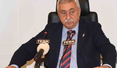 TESK Başkanı Palandöken: “Araç muayene ücretlerinden haksız komisyon alınıyor”