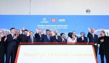 Ulaştırma ve Altyapı Bakanı Uraloğlu: “Milli ve yerli elektrikli tren seti projemizde seri üretime başladık”