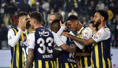 Ziraat Türkiye Kupası: Fenerbahçe: 2 – Adanaspor: 0 (İlk yarı)
