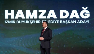 AK Parti’nin İzmir adayı Hamza Dağ, 11 başlık altında projelerini açıkladı