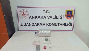 Ankara’da 430 gram esrar ve 72 gram metamfetamin ele geçirildi