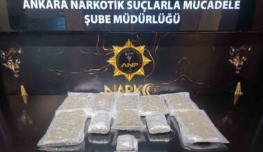 Ankara’da “Narkogüç” operasyonlarında 5 kilo uyuşturucu ele geçirildi