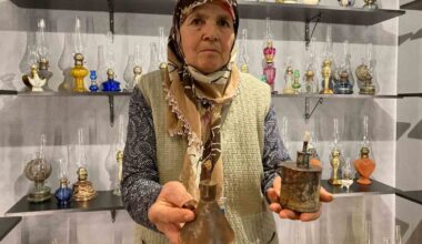 Dünyanın ilk Gaz Lambası Müzesine turistlerden yoğun ilgi