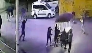 Taksim Meydanı’nda silahlı saldırı kamerada: Husumetlisine benzettiği adamı vurdu, anında yakalandı
