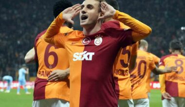 Trendyol Süper Lig: Galatasaray: 2 – Antalyaspor: 1 (İlk yarı)