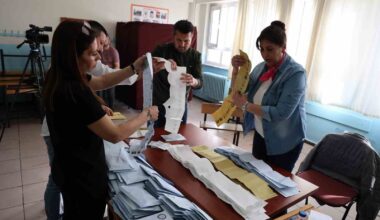 İzmir’de 31 Mart Mahalli İdareler Seçimleri’nde oy kullanma işlemlerinin sona ermesiyle sandıklar açılmaya başlandı. Oy sayma işlemlerine geçildi.