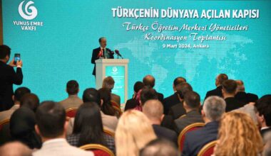 Türkçe Öğretim Merkezi Yöneticileri Koordinasyon Toplantısı