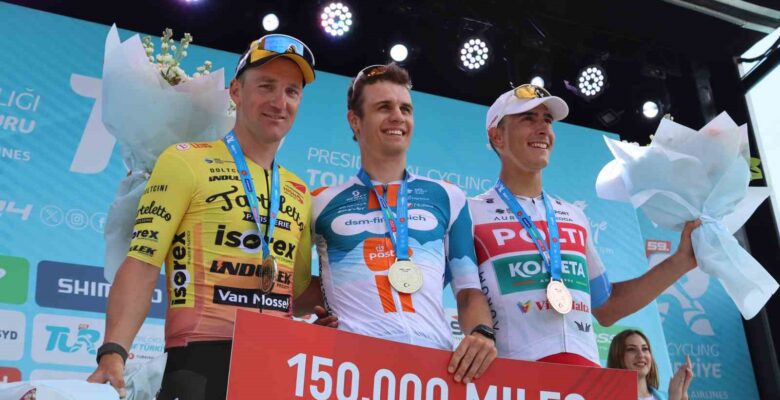 59. Cumhurbaşkanlığı Türkiye Bisiklet Turu’nun Çeşme – İzmir etabını Tobias Andersen kazandı