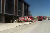 Arnavutköy’de bulunan iş hanında korkutan yangın