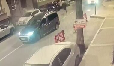 Avcılar’da araçla önünü kestikleri taksiye kurşun yağdırdılar: O anlar kamerada