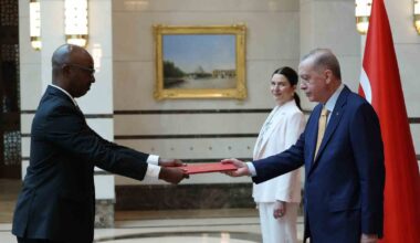 Cumhurbaşkanı Erdoğan’a Ruanda ve Nikaragua büyükelçilerinden güven mektubu