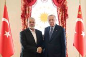 Cumhurbaşkanı Erdoğan’ın Hamas Siyasi Büro Başkanı Haniye ile görüşmesi sona erdi