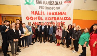 Ege Manisalılar Federasyonundan İzmir’de 2 bin kişilik iftar sofrası
