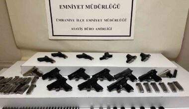 İstanbul’da yasa dışı silah ticareti operasyonu: 10 silah ele geçirildi