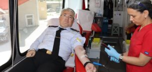Jandarma’dan kan bağışı farkındalığı