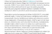 Ticaret Bakanı Bolat açıkladı: “Beşiktaş’taki yangın faciasında hayatını kaybeden 29 işçi için 14 milyon 500 bin TL toplandı”
