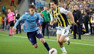 Trendyol Süper Lig: Fenerbahçe: 1 – Adana Demirspor: 1 (İlk yarı)