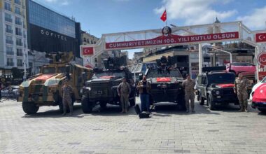 Türk Polis Teşkilatı’nın 179. kuruluş yıl dönümü Taksim’de kutlandı
