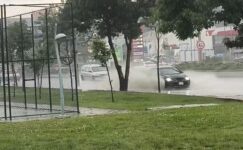 Ankara Yenimahalle’de yağmur etkili olmaya başladı