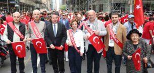 Ato Başkanı Baran, 41. Geleneksel New York Türk Günü Yürüyüşü’ne katıldı