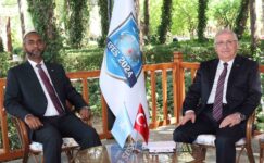 Bakan Güler, Somali Savunma Bakanı Nur ile görüştü