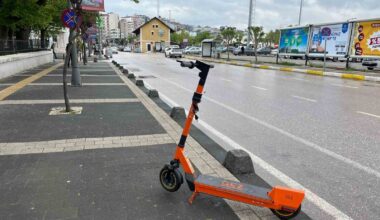 Bandırma’da e-scooterlar trafiği tehlikeye sokuyor