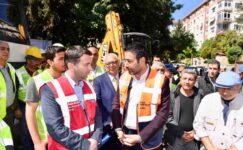 Beşiktaş Belediyesi altyapı çalışmalarına bir yenisini daha ekledi