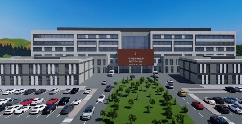Edremit’te 300 yataklı yeni devlet hastanesi inşaatı başladı
