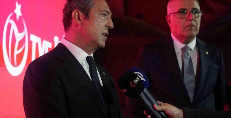 Fenerbahçe Başkanı Ali Koç’tan TVF’ye övgü
