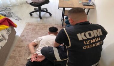 İzmir’de ’Kertenkeleler Operasyonu’nda suç örgütü çökertildi; 9 gözaltı